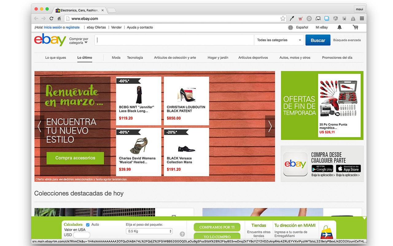 Entrega Miami Colombia