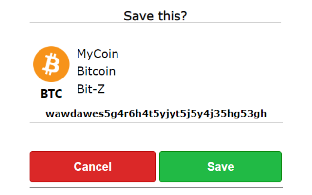 Blockchain Public Address Manager