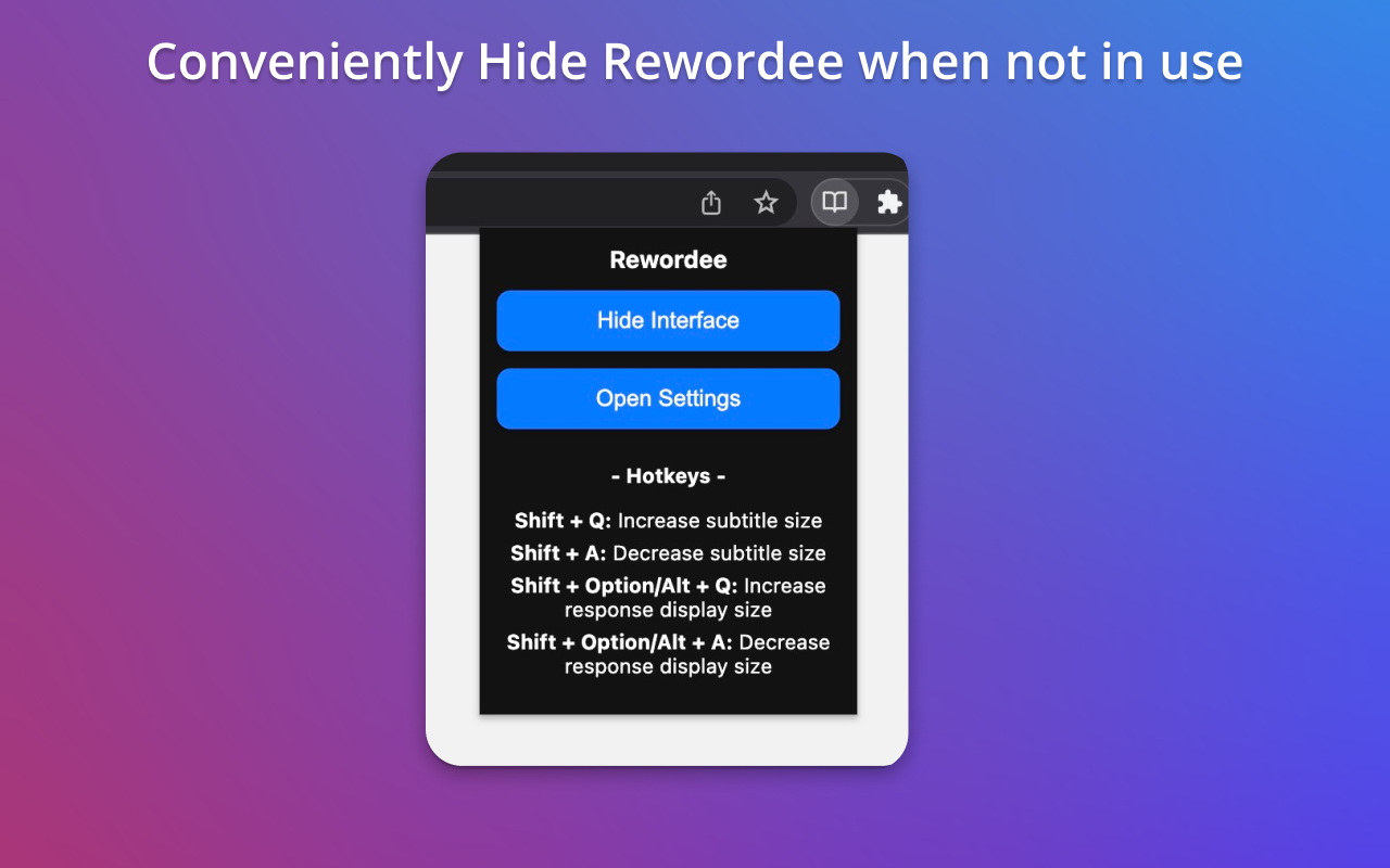 Rewordee - AI ChatGPT for Youtube