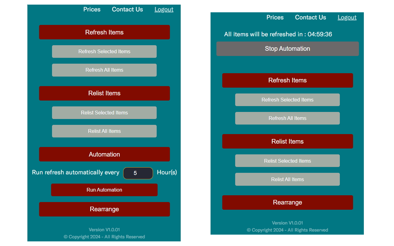 DepopBooster: Refresh/Relist Depop Listing