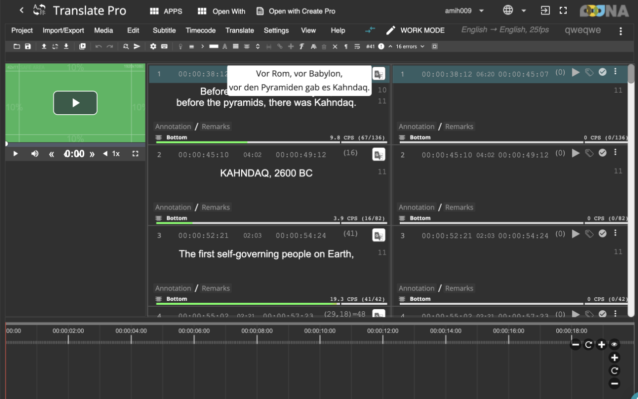Autotranslator for Ooona