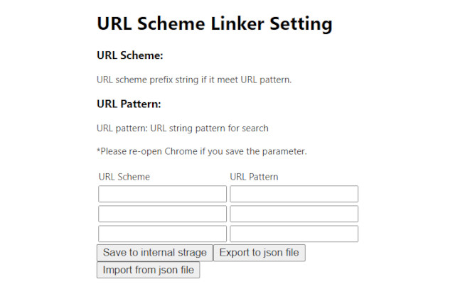 URL Scheme Linker