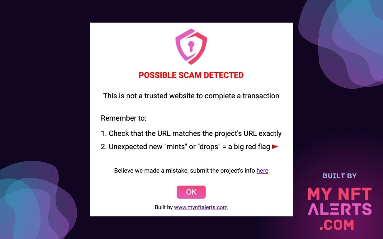 NFT SCAM BLOCKER