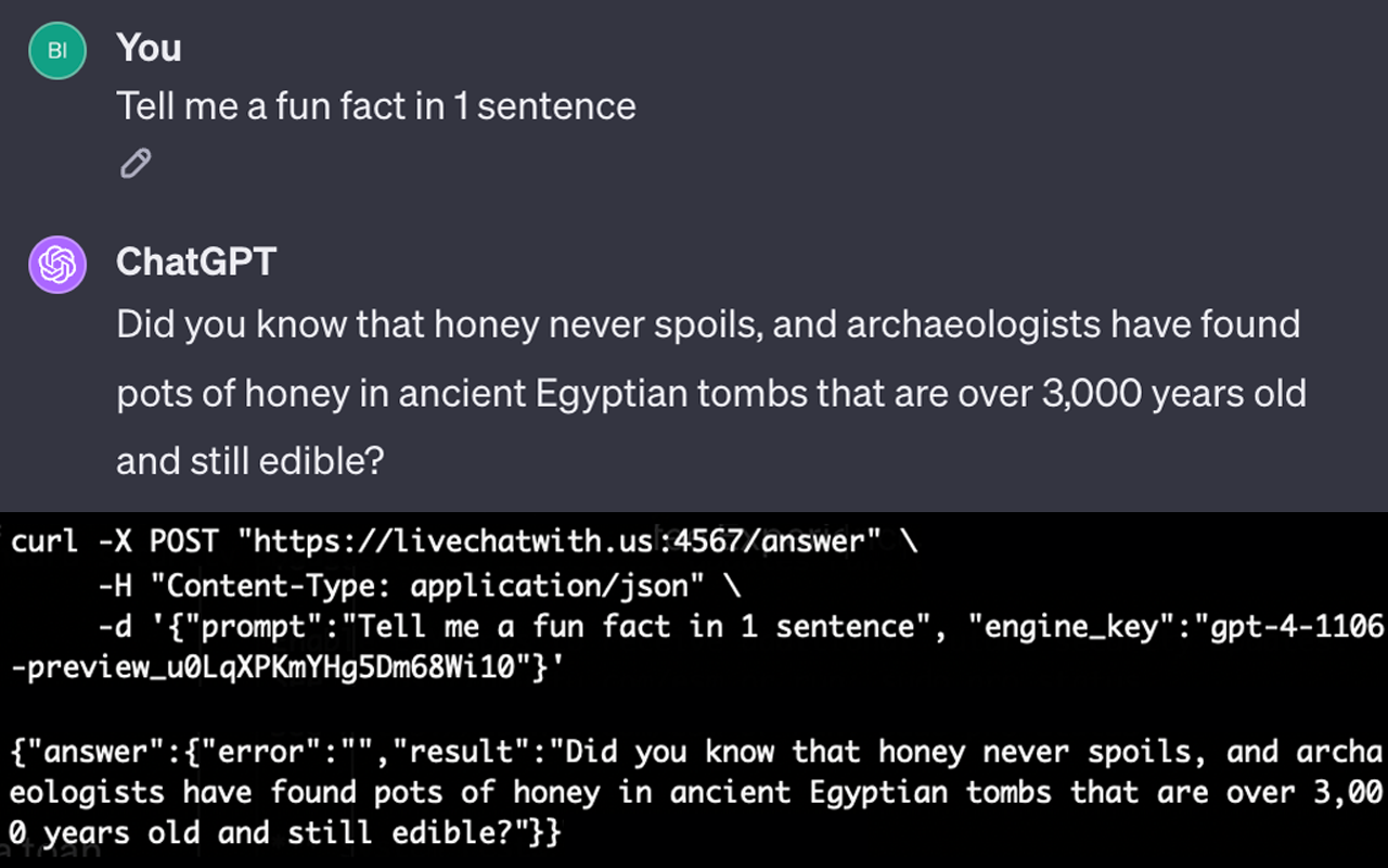 Mono API: ChatGPT API without token fees