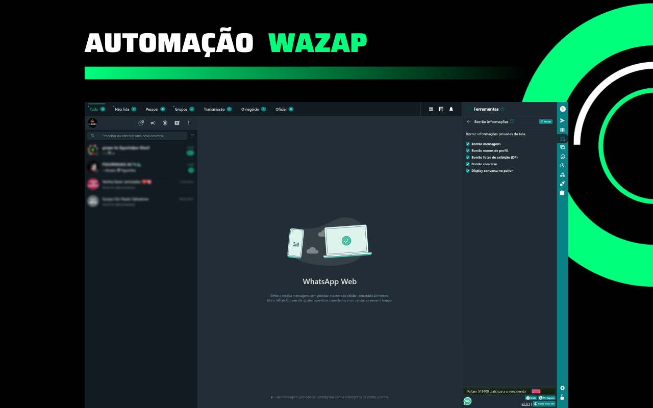 WAZap: Automação para WhatsApp