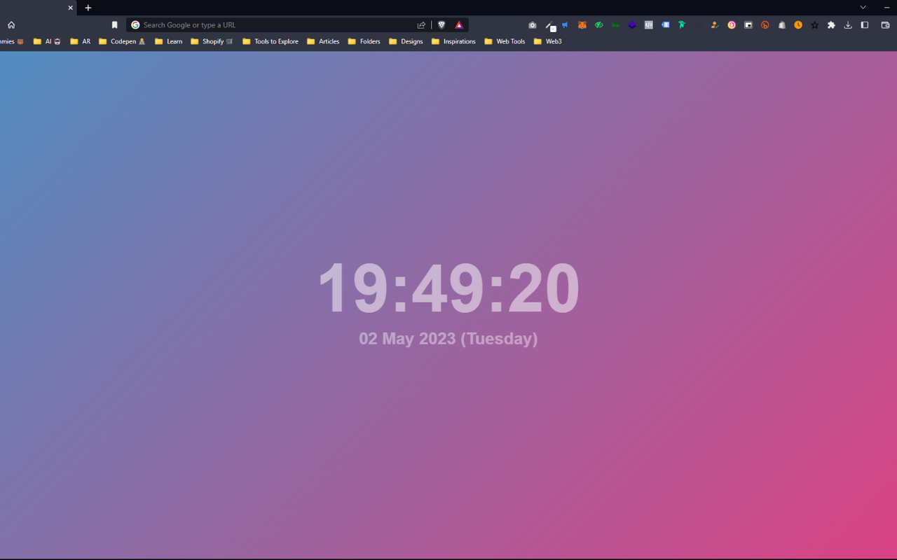 Minimal Clock