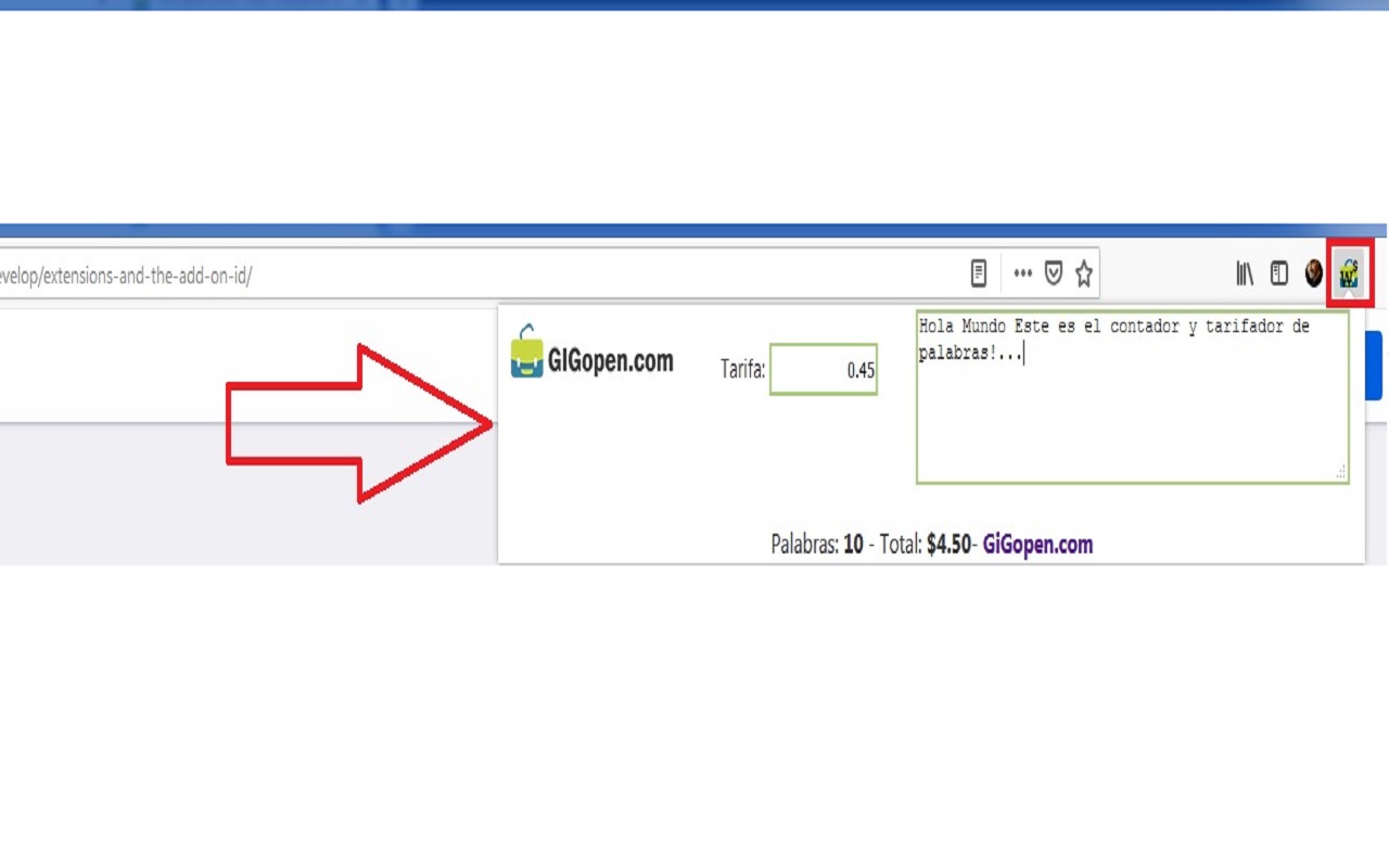Word Counter and Rate Calculator