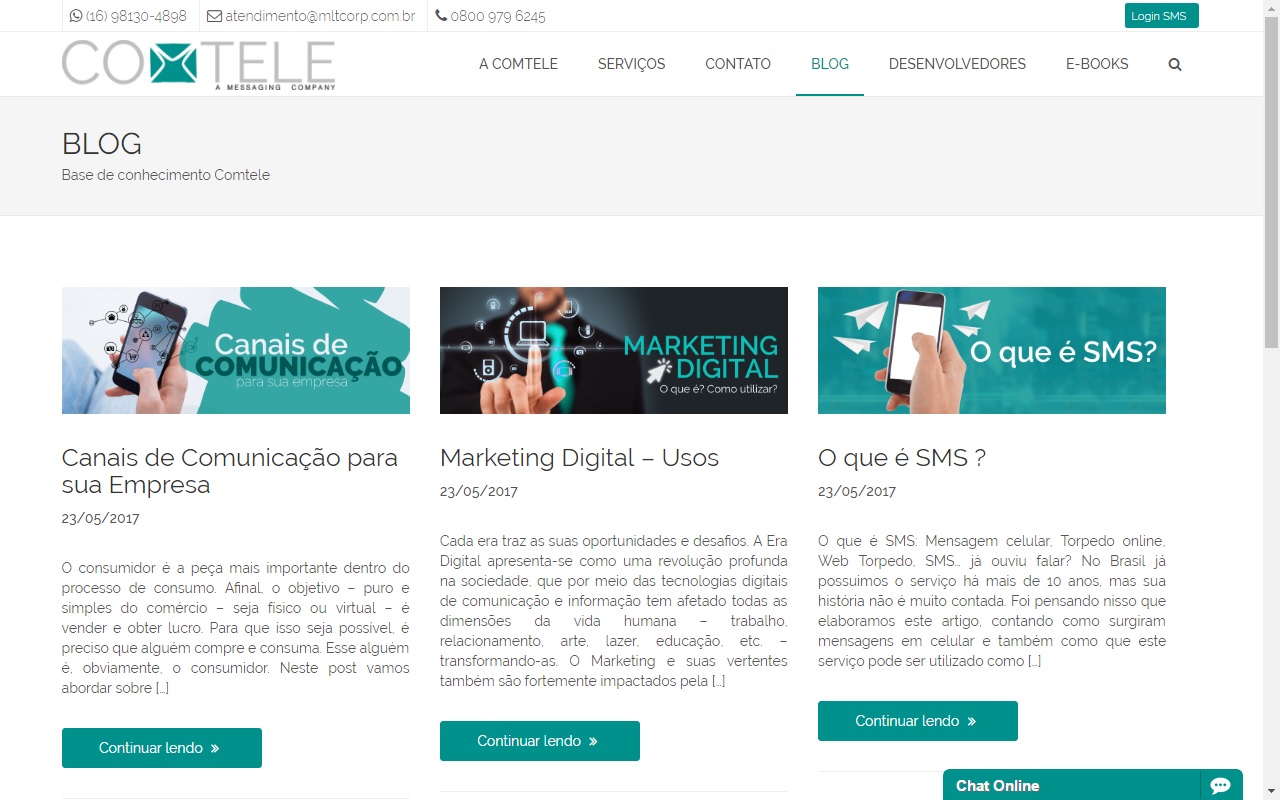 Comtele | A Messaging Company