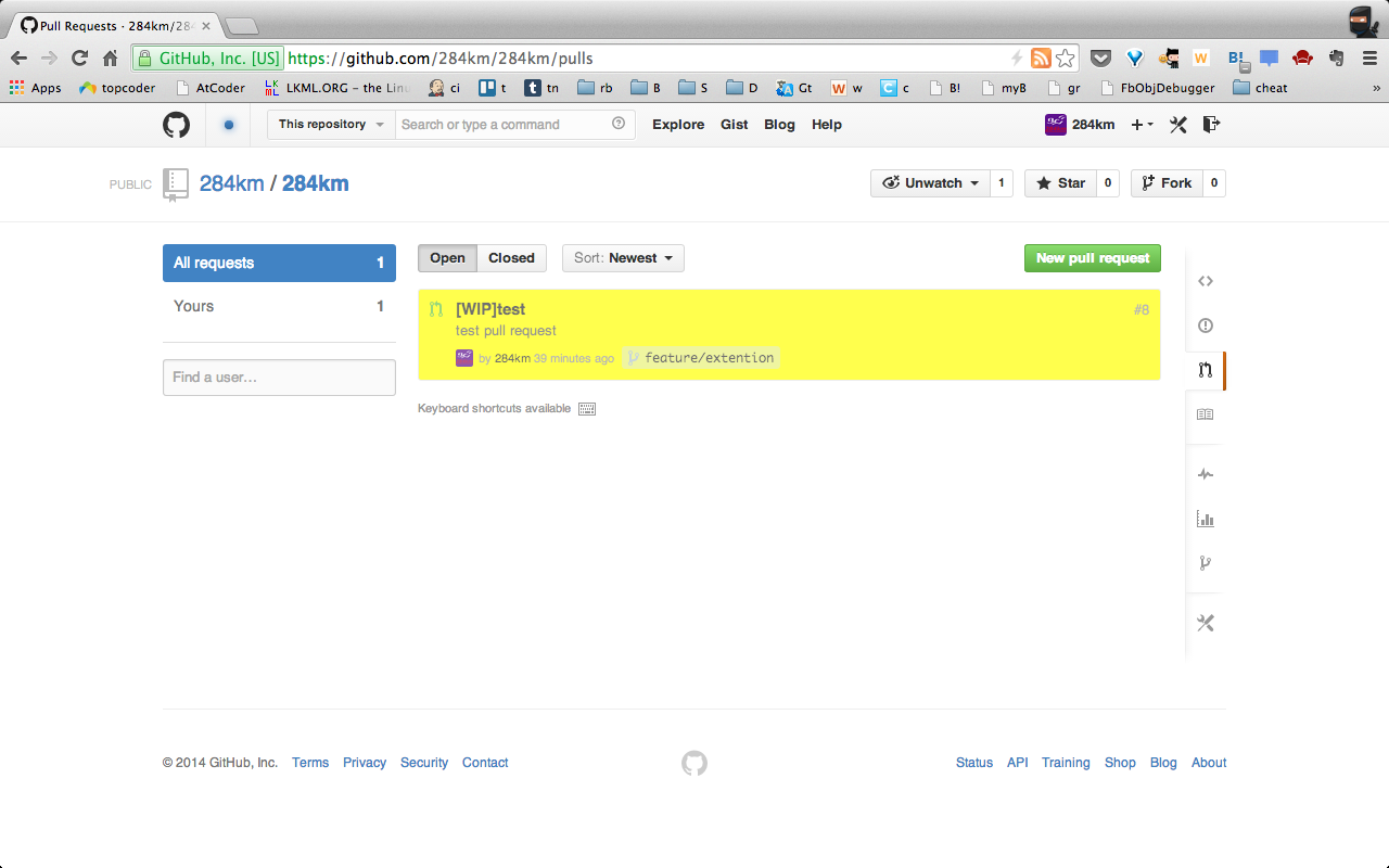 paint with the [WIP] pull request
