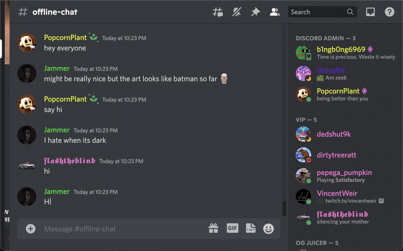 Popcorn Discord
