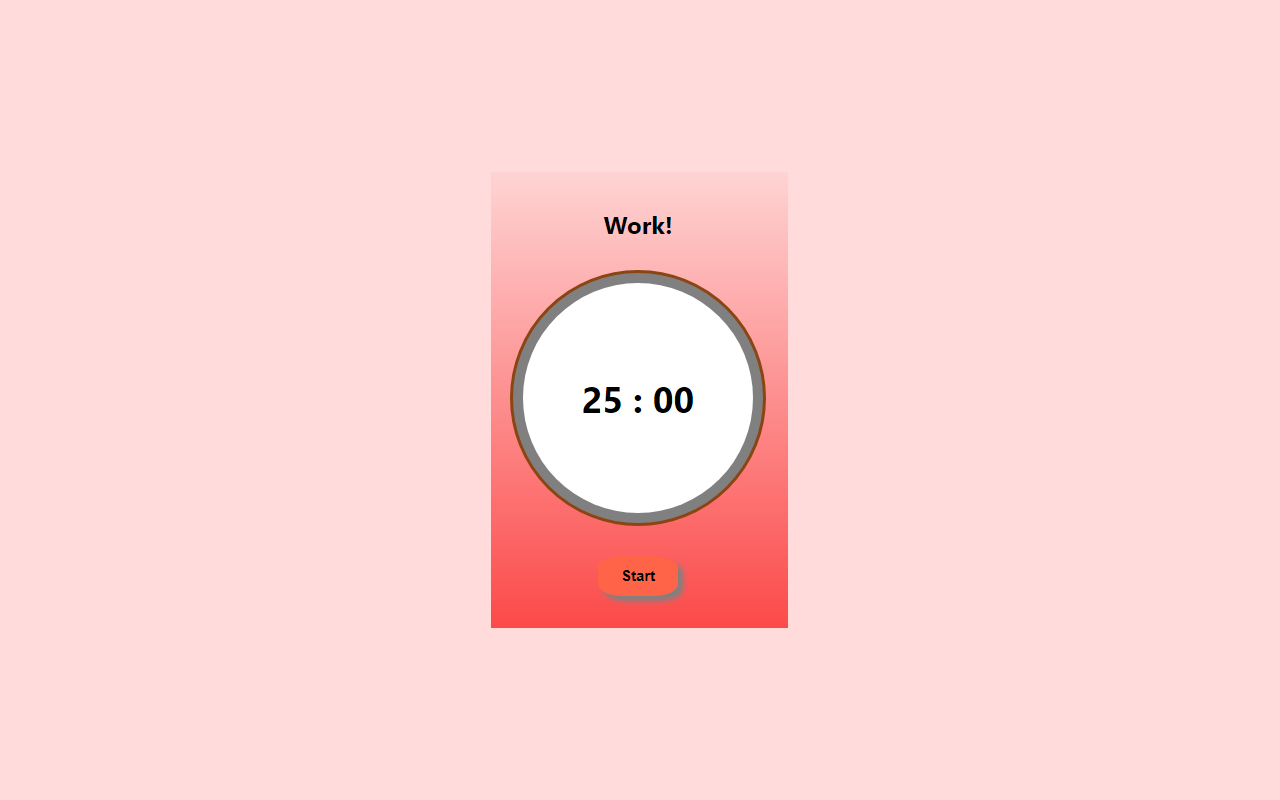 Pomodoro timer