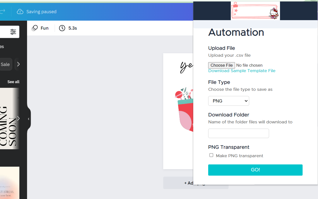 Automate Canva