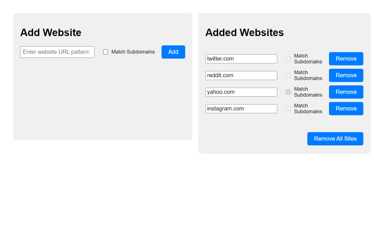 Image and Video Blocker