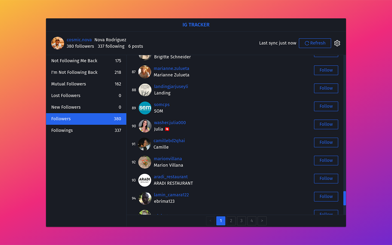 IG Tracker - IG Follower & Unfollower Tracker