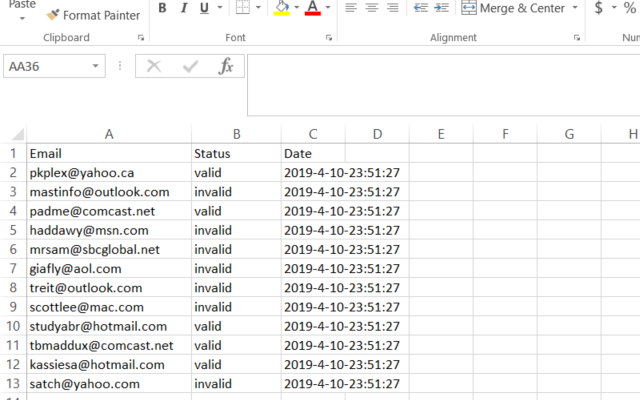 On-The-Fly Email Validation