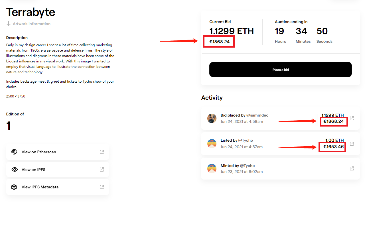 NFT Currency Power Tool for Foundation.app