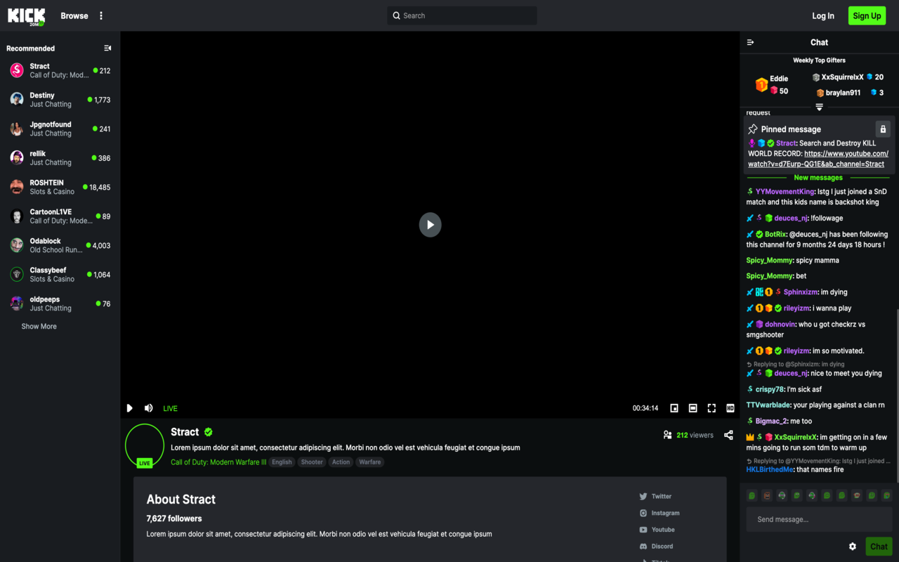 KickTwitch Style Kit