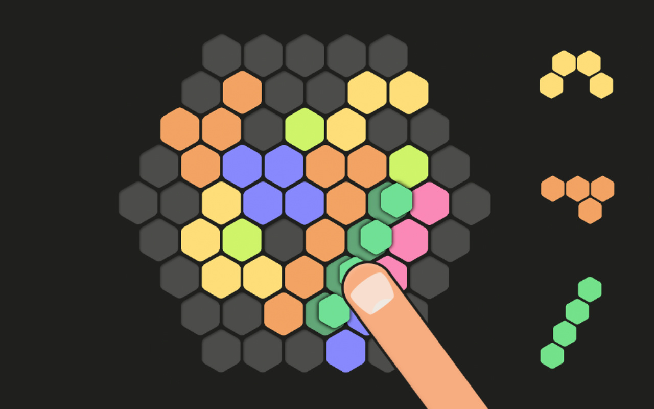 The Hex game: Hexagon of Tiktok
