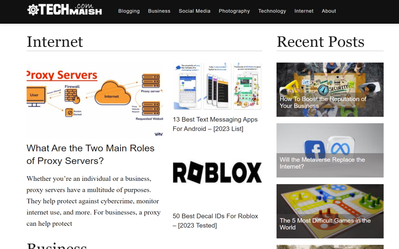 TechMaish Blog Updates