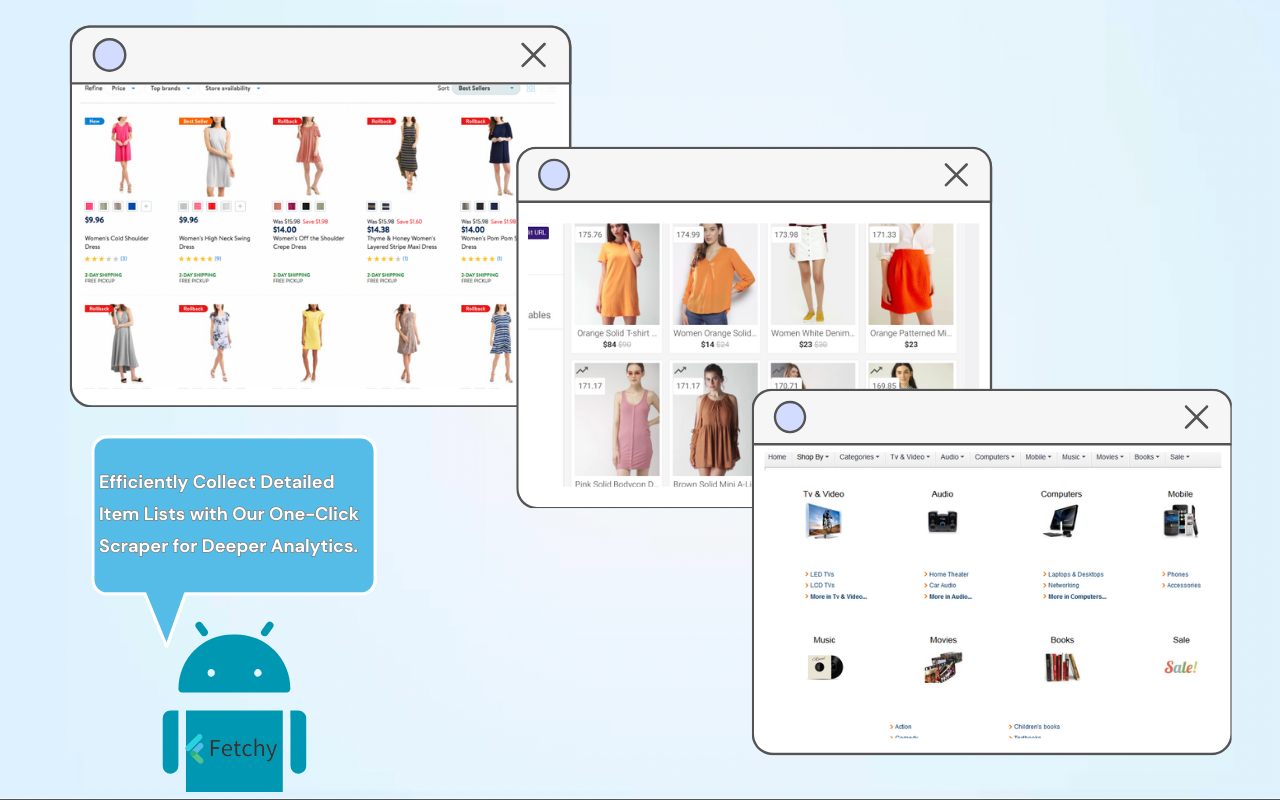 Fetchy - A Free and AI Powered Web Scraping Tool