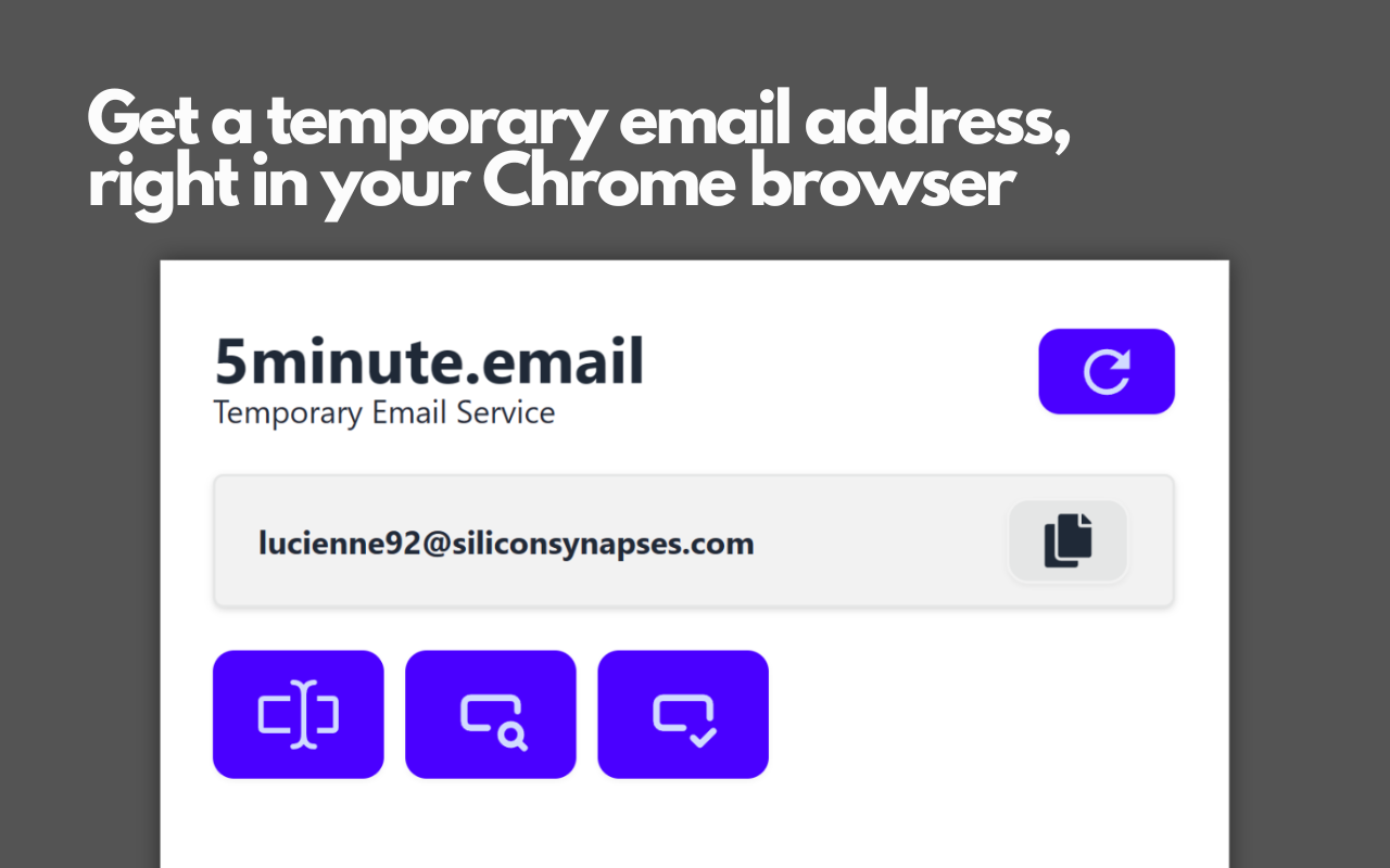 5 Minute Temporary Email
