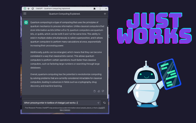 Enter solution in ChatGPT