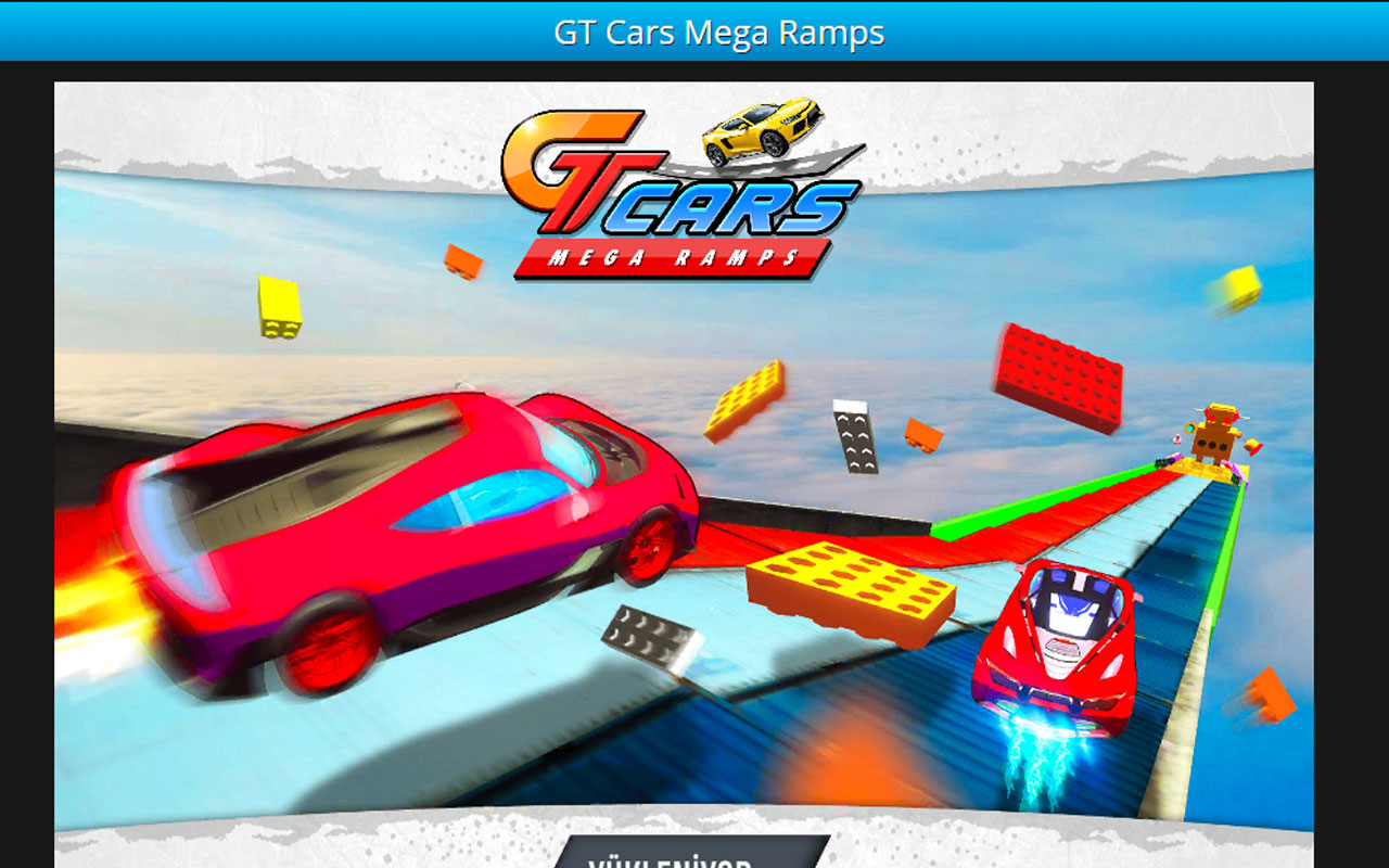 GT Cars Mega Ramp Game FEEP