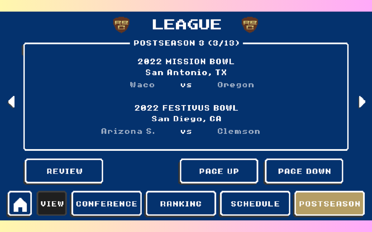 Retro Bowl Unblocked Game