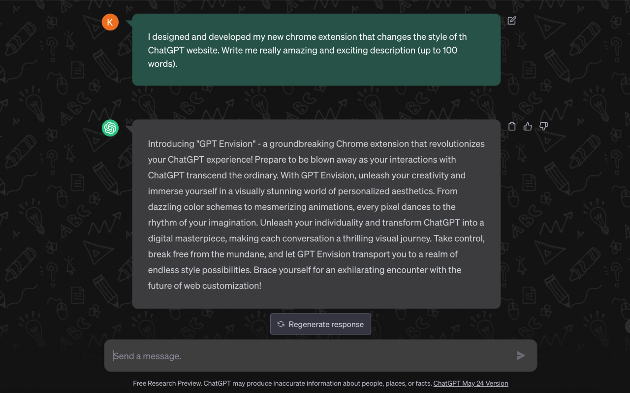 WhatsApp ChatGPT Theme