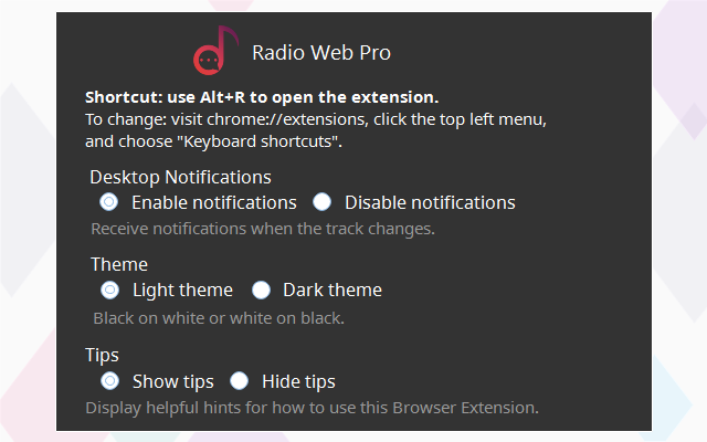 Radio Web Pro