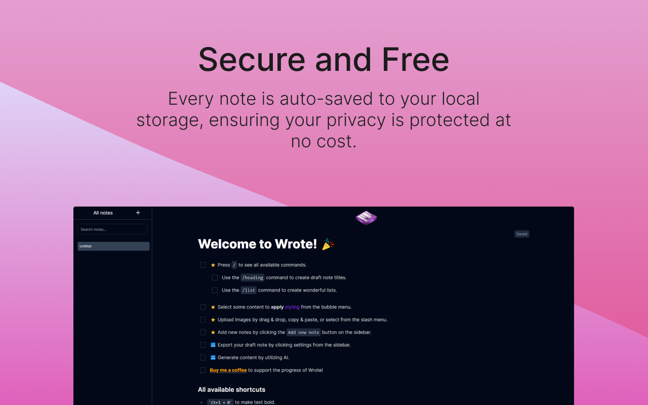 Wrote: Easy Notes Tab
