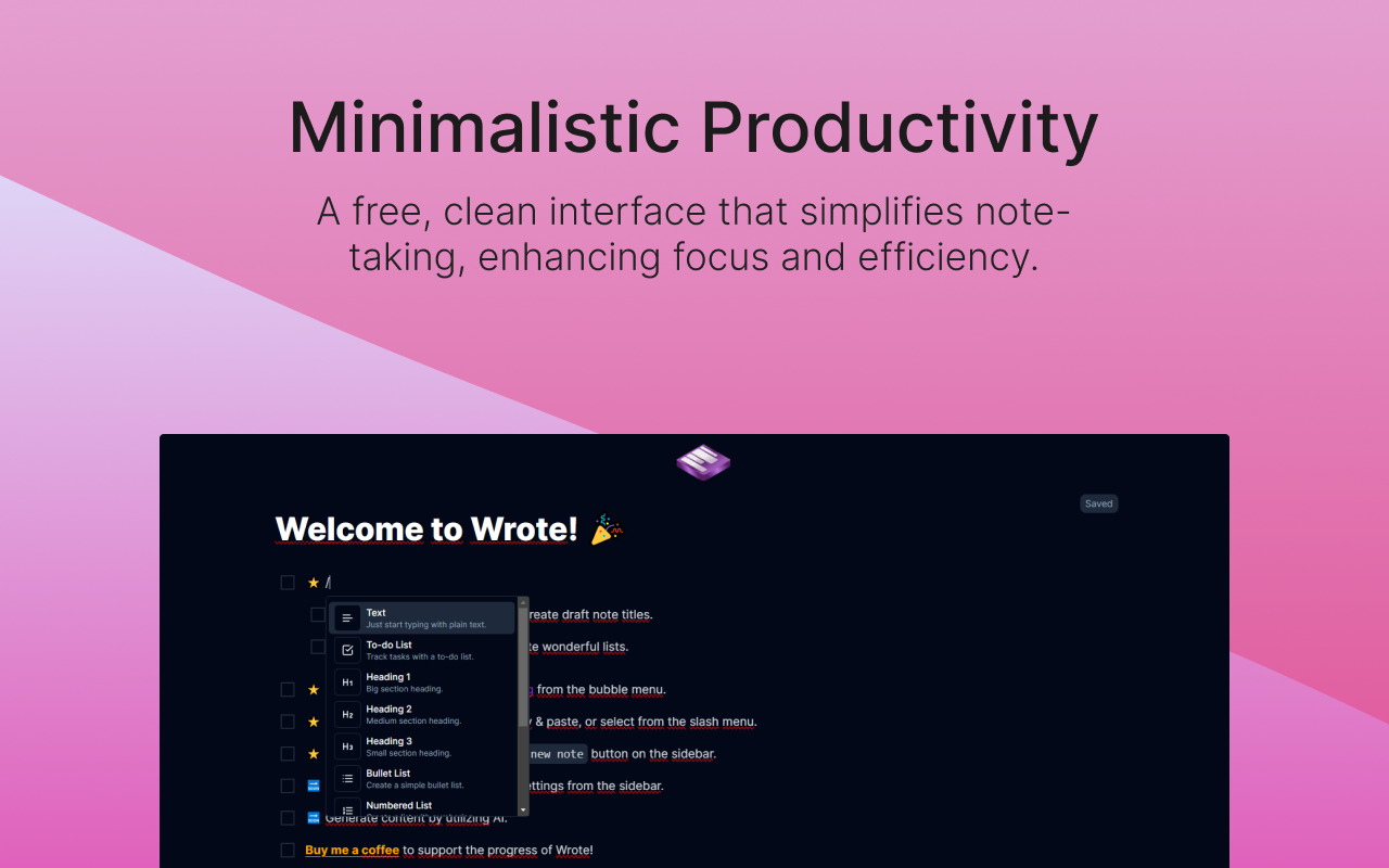 Wrote: Easy Notes Tab