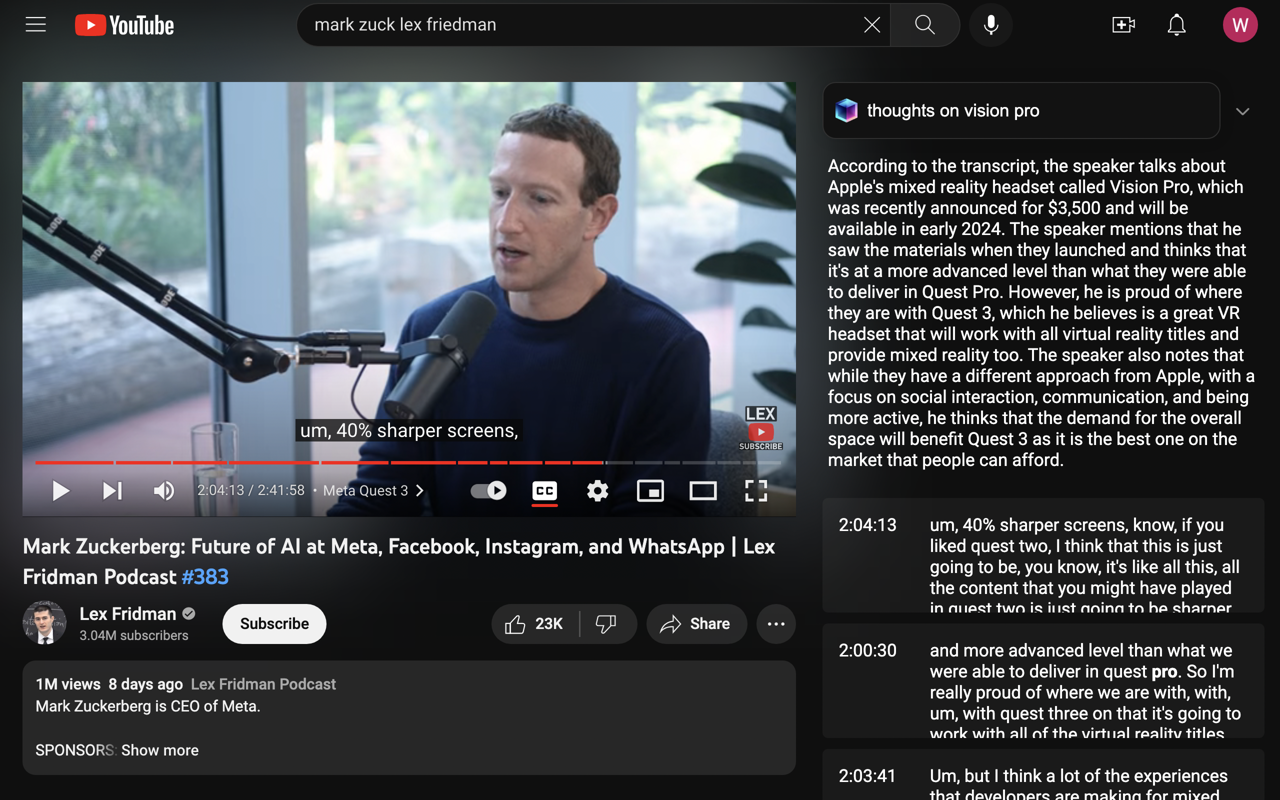Spectral - YouTube Search powered by ChatGPT