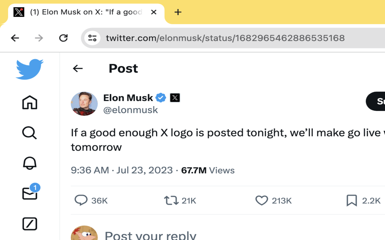 Bring Twitter bird back