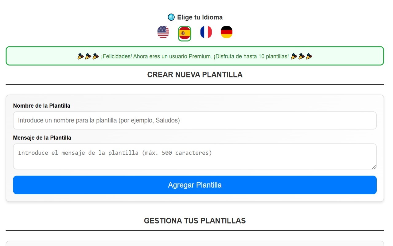 Gmail Template Creator