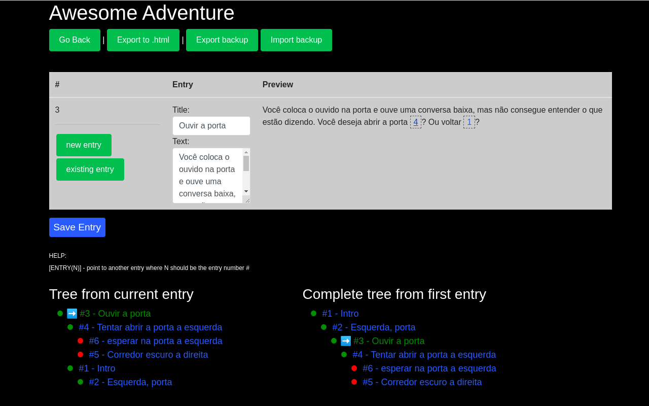 Adventure Book Writer, RPG books.