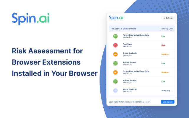 SpinMonitor – Free Extension Security Checker