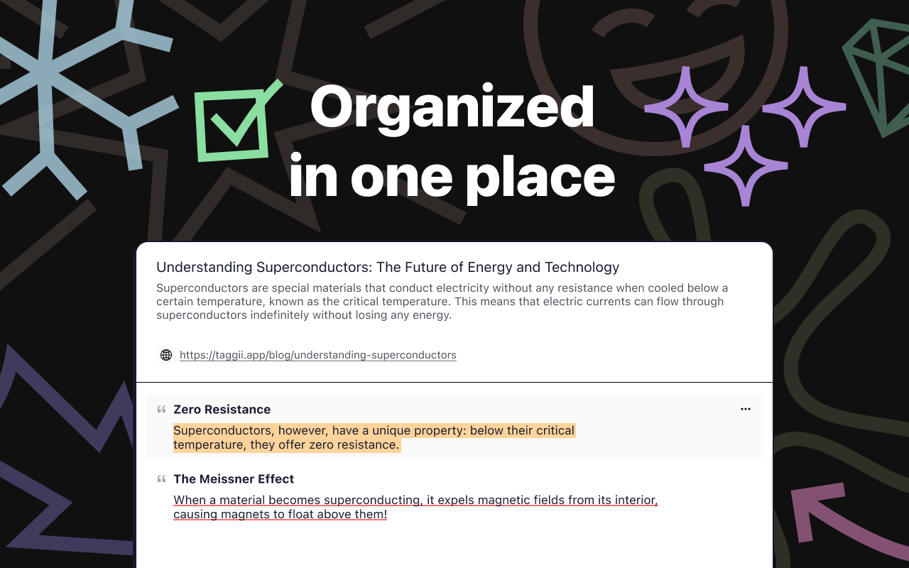 Taggii: Highlight & Annotate Websites