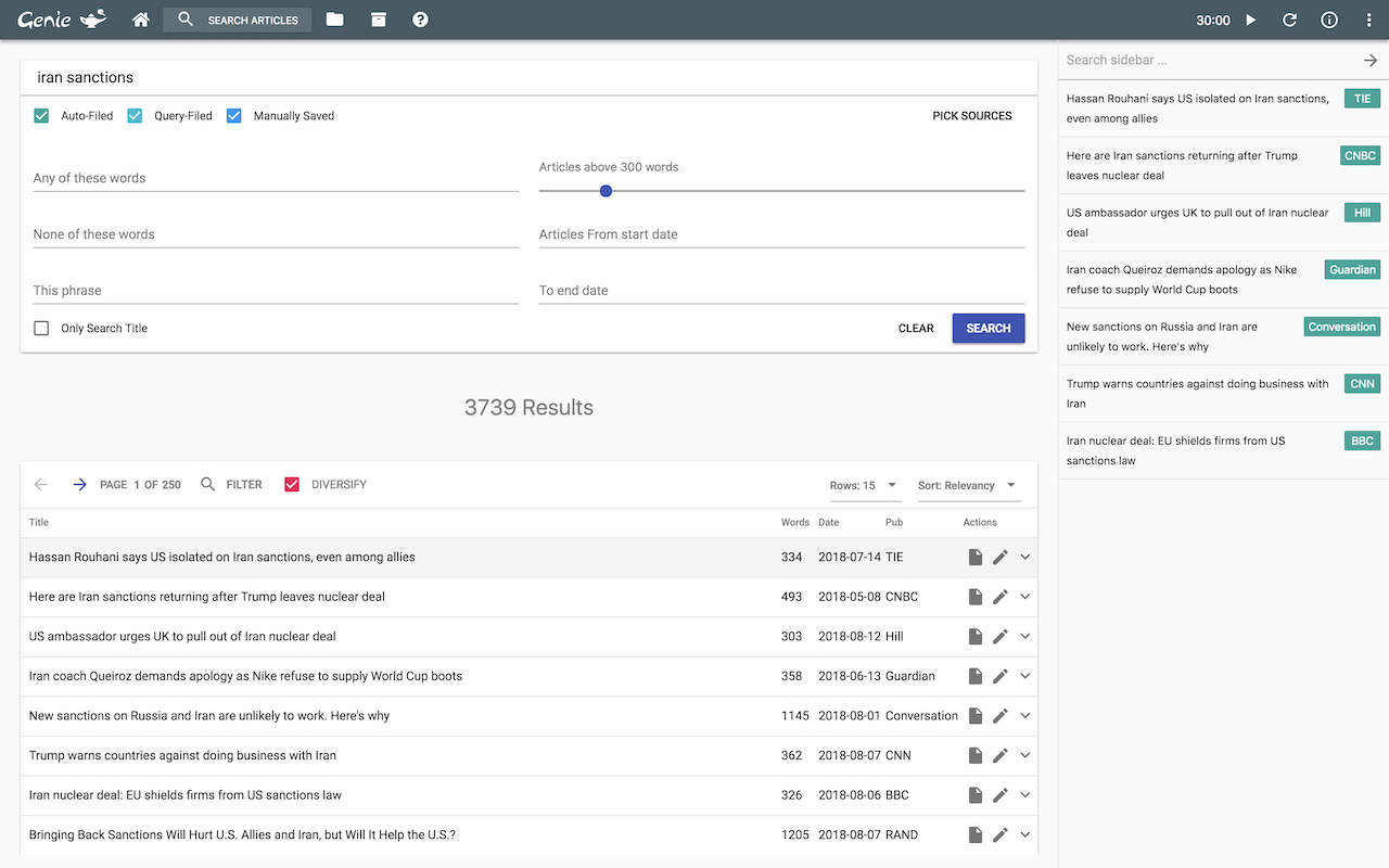 Genie - Extemp, Congress, Debate