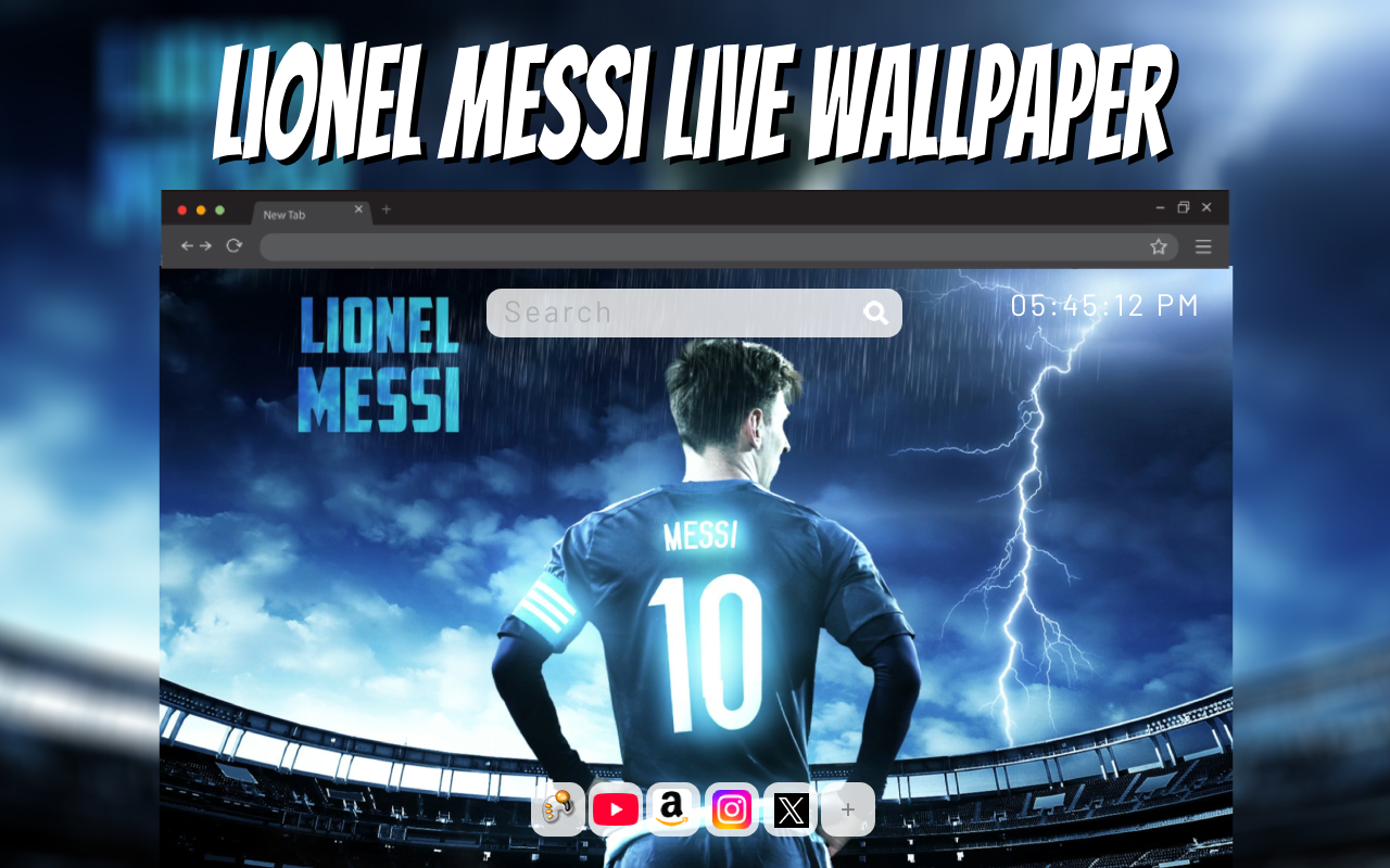 Lionel Messi Live Wallpaper