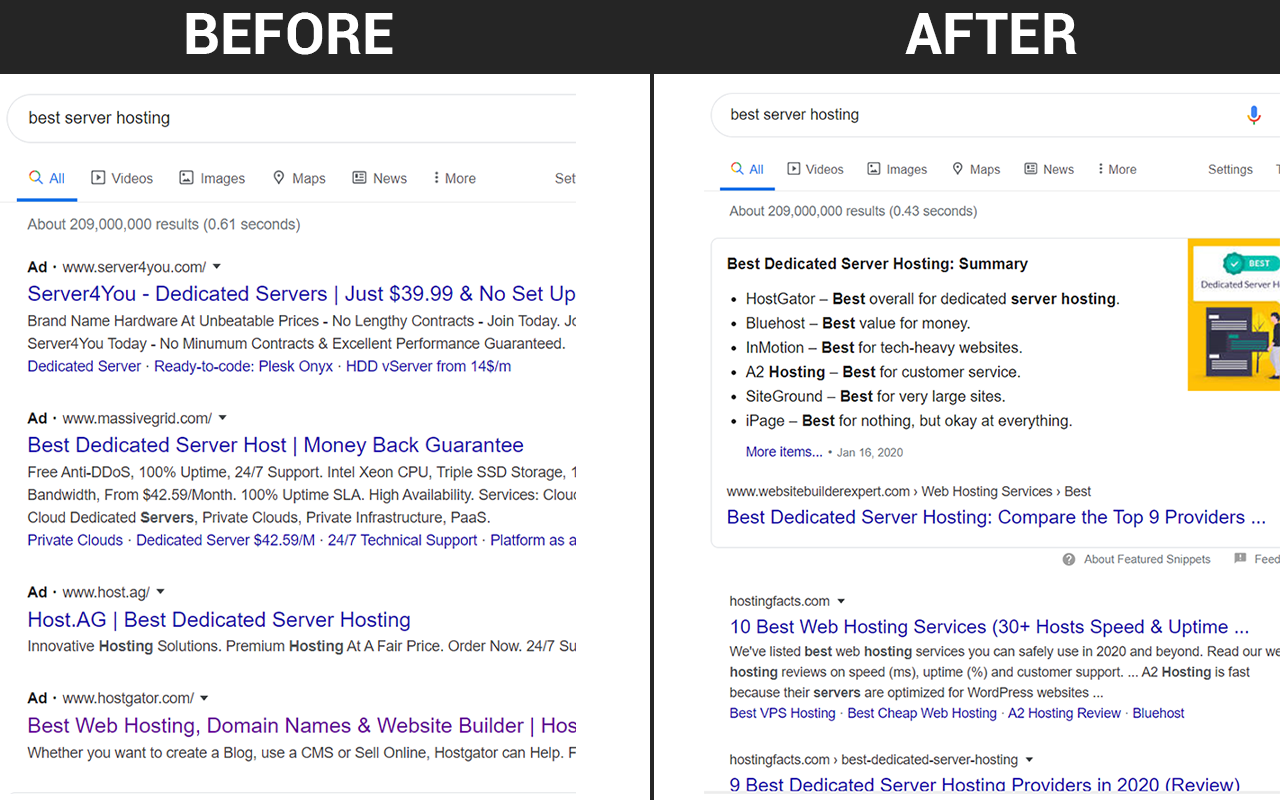 Google Search Ad Remover