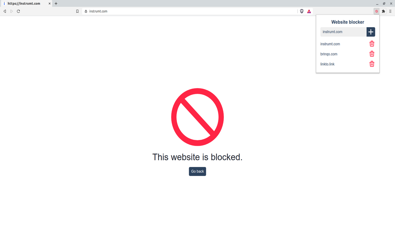 Website Blocker