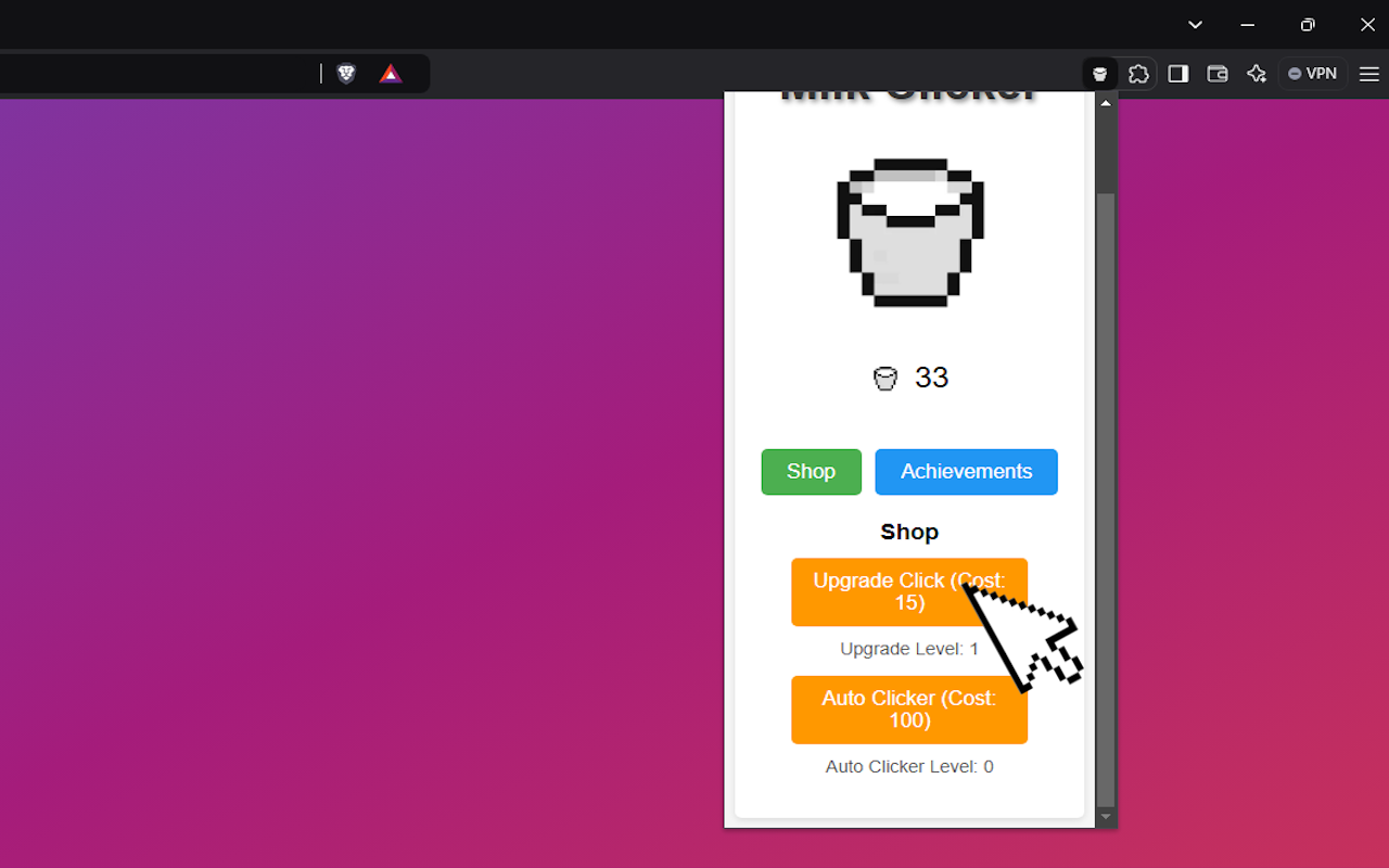 Milk Clicker - Clicker game