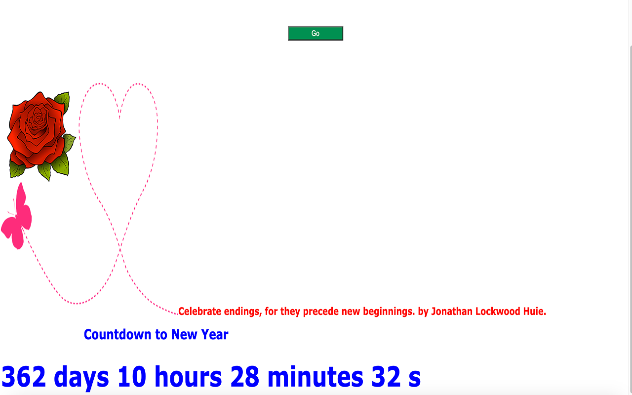 Countdown to your Date