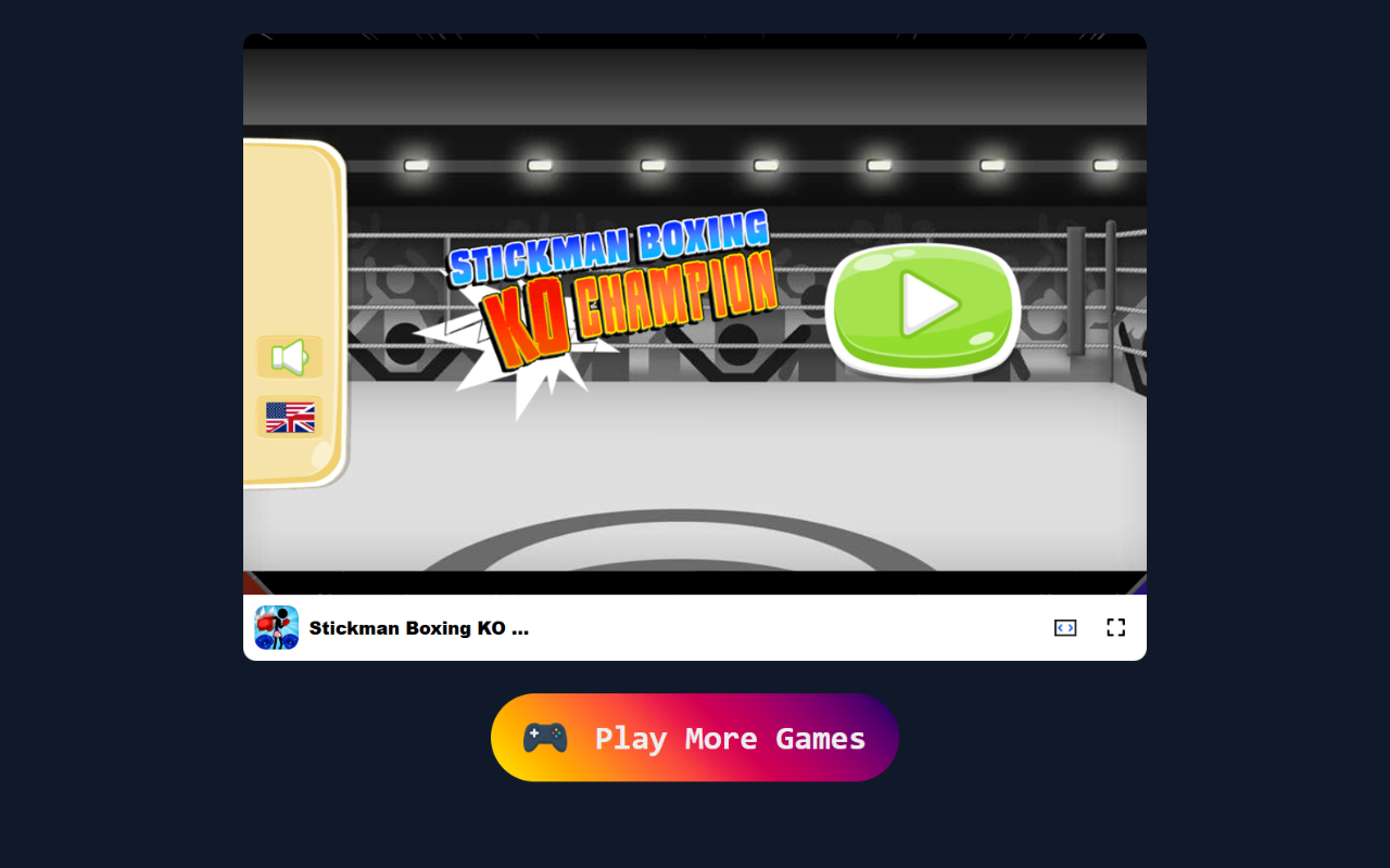 Stickman Boxing KO Champion 游戏 - 成为终极拳击冠军！