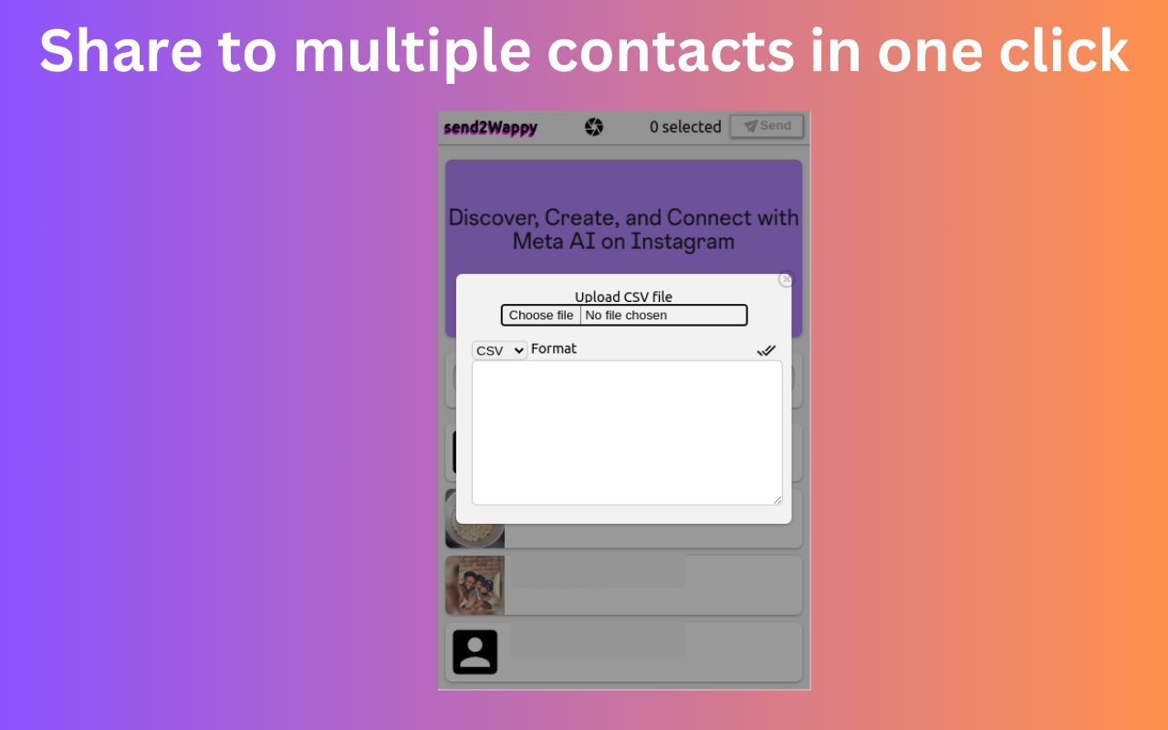 send2wappy-将Web内容发送到WhatsApp