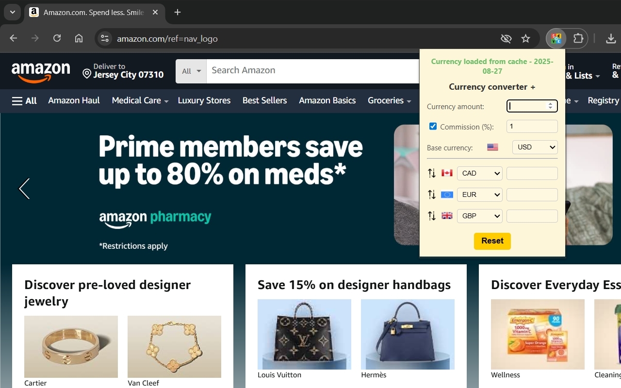 Currency converter +