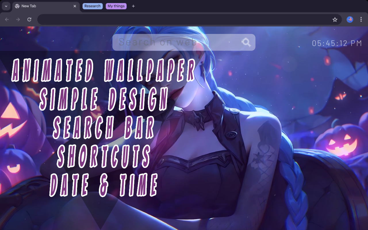 Halloween Jinx Live Wallpaper