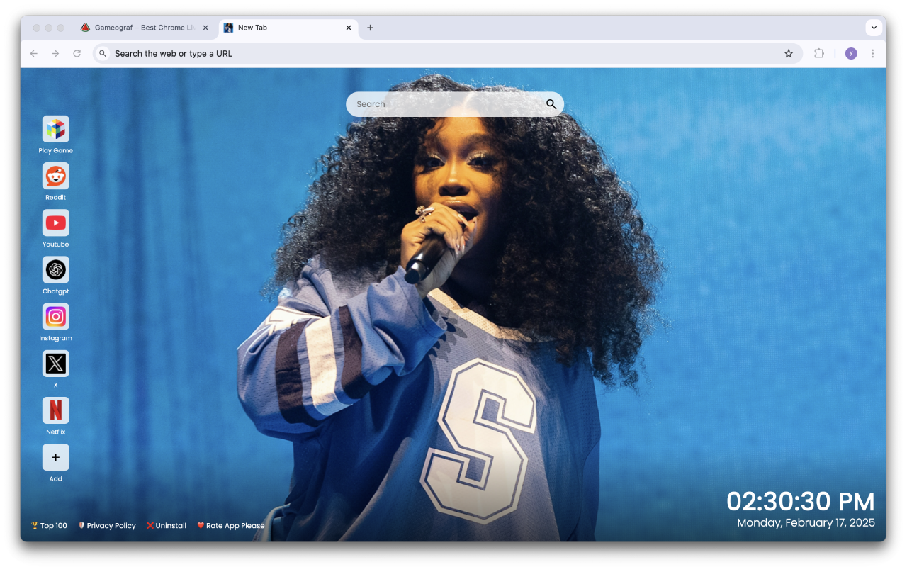 SZA Wallpapers New Tab