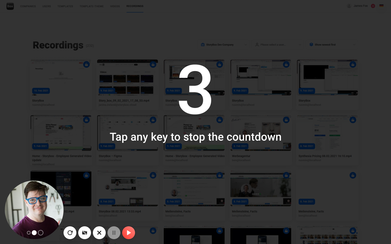 StoryBox screen recorder